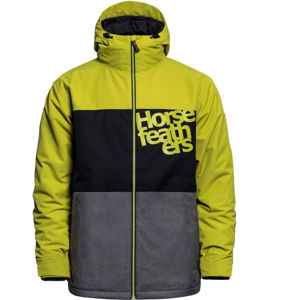 Horsefeathers HALE JACKET Pánská lyžařská/snowboardová bunda, zelená, velikost M