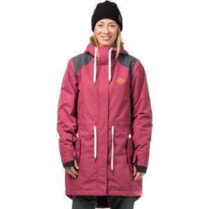 Horsefeathers POPPY JACKET růžová L - Dámská lyžařská/snowboardová bunda