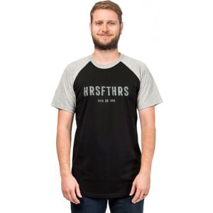 Horsefeathers HRSFTHRS T-SHIRT černá S - Pánské tričko