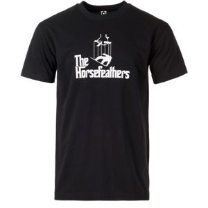 Horsefeathers OMERTA T-SHIRT černá L - Pánské tričko