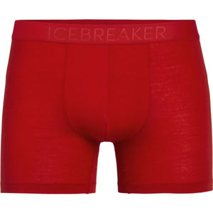 Icebreaker ANATOMICA COOL-LITE BOXERS M Pánské boxerky, Červená, velikost M