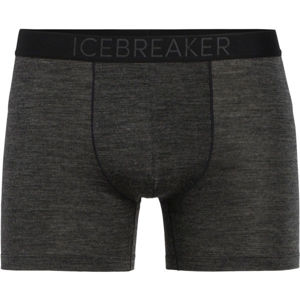 Icebreaker ANATOMICA COOL-LITE BOXERS Pánské boxerky, Černá, velikost M