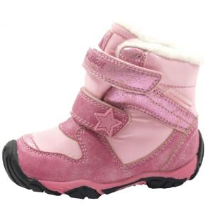 Junior League VERA růžová 25 - Dětská zimní obuv