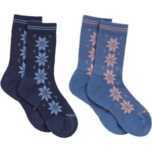 KARI TRAA VINST Dámské ponožky, modrá, veľkosť 39-41