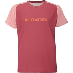 Klimatex SLINKER Dětské MTB triko, růžová, velikost