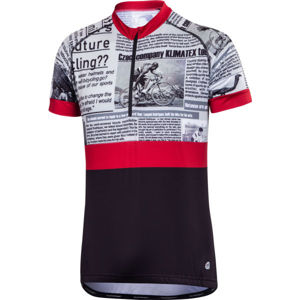 Klimatex BAREX Pánský cyklistický dres, černá, veľkosť XXL