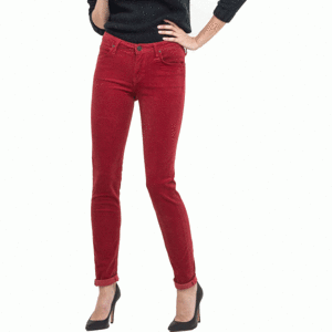 Lee SCARLETT RED - Dámské kalhoty