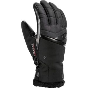 Leki SNOWFOX 3D W Dámské lyžařské rukavice, černá, veľkosť 8