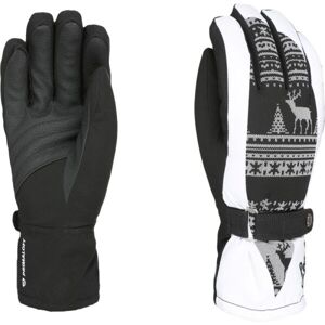 Level HERO Dámské lyžařské rukavice, černá, veľkosť S/M