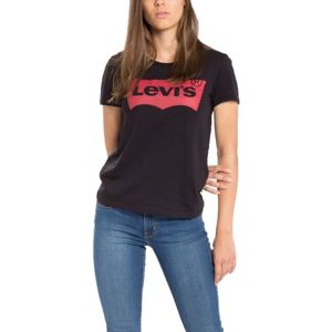 Levi's CORE THE PERFECT TEE Dámské tričko, černá, veľkosť XS