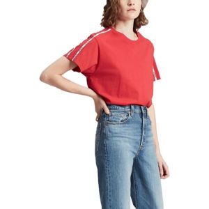Levi's VARSITY TEE červená XS - Dámské tričko
