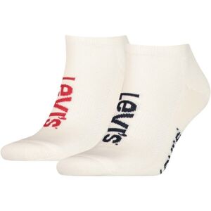 Levi's® LOW CUT SPORT LOGO 2P Unisexové ponožky, černá, velikost