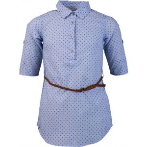 Lewro ODETTA modrá 140-146 - Dívčí košile