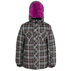 Lewro MIKY 140-170 růžová 152-158 - Dětská snowboardová bunda