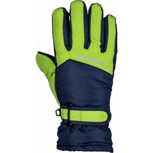 Lewro NALANI zelená 12-15 - Dětské lyžařské rukavice