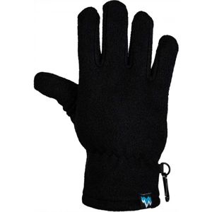 Lewro NERGUI černá 8-11 - Dětské fleecové rukavice