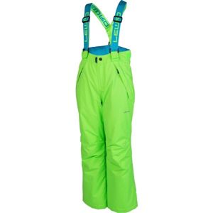 Lewro NYX Dětské snowboardové kalhoty, světle zelená, veľkosť 128-134