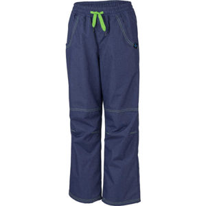 Lewro SIGI Dětské zateplené kalhoty, modrá, veľkosť 116-122