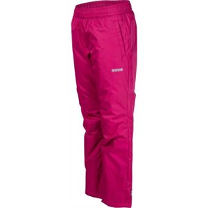 Lewro NASIM růžová 140-146 - Dětské zateplené kalhoty