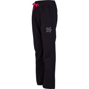 Lewro RIKU tmavě šedá 152-158 - Dětské outdoorové kalhoty