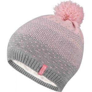 Lewro SINDY Dívčí pletená čepice, růžová, veľkosť 4-7