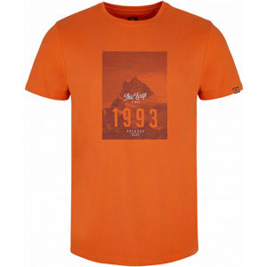 Loap ANILL Pánské triko, Oranžová,Černá, velikost S