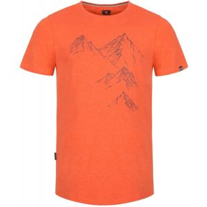 Loap BORRE oranžová S - Pánské triko