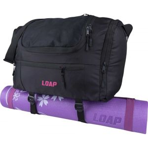 Loap FUNK RAVI fialová NS - Sportovní taška s karimatkou
