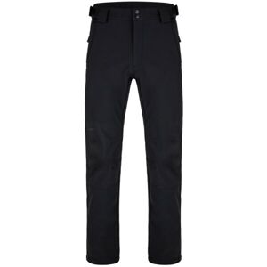 Loap LUPIC Pánské softshellové kalhoty, černá, veľkosť L