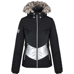 Loap OKINE Dámská lyžařská bunda, černá, velikost XL