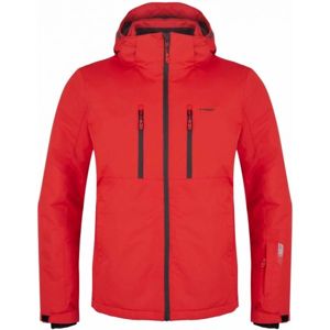 Loap LAMAS Pánská zimní bunda, červená, velikost S