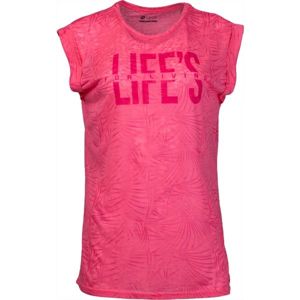 Lotto L73 TEE PRT PL W růžová S - Dámské tričko