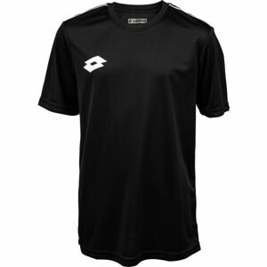 Lotto JERSEY DELTA JR Dětské sportovní triko, černá, velikost XL
