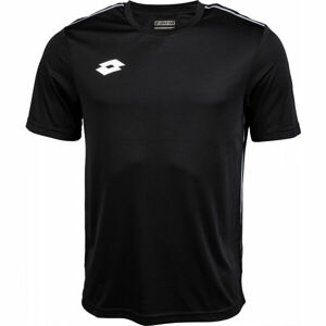Lotto JERSEY DELTA Pánské sportovní triko, černá, velikost L