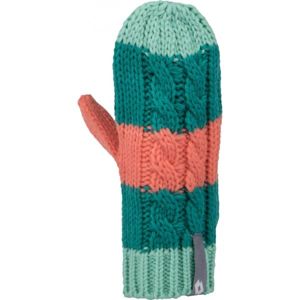 Lotto GAIA Dívčí rukavice, Zelená,Tmavě zelená,Oranžová, velikost 4-7
