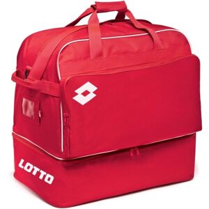 Lotto ELITE JR SOCCER BG Fotbalová taška, červená, velikost UNI