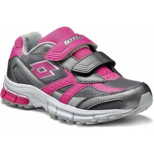 Lotto ZENITH III CL S růžová 35 - Dětská sportovní obuv