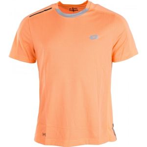 Lotto DRAGON TECH TEE oranžová M - Pánské sportovní triko