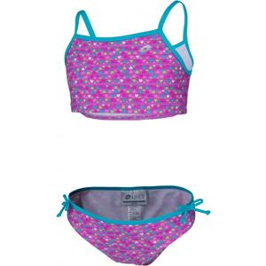 Lotto LYRA fialová 128-134 - Dívčí dvoudílné plavky