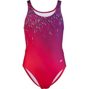 Lotto DESIRE Dívčí jednodílné plavky, červená, velikost 164/170