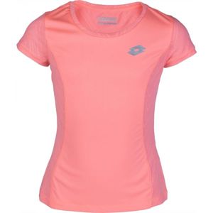 Lotto NIXIA IV TEE G růžová XL - Dívčí sportovní triko