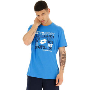Lotto TEE SUPRA JS Pánské tričko, modrá, velikost XL