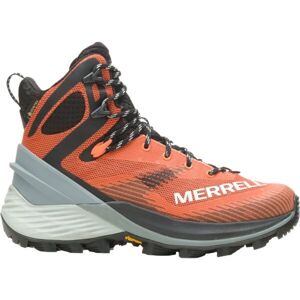Merrell ROGUE HIKER MID GTX Pánské outdoorové boty, oranžová, velikost 46