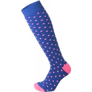 Mico MEDIUM WEIGHT PROTECTION SKI SOCKS JR Dětské lyžařské ponožky, modrá, velikost 30-32