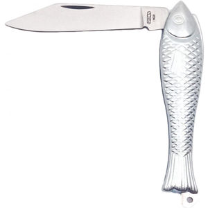 MIKOV RYBICKA 130-NZn-1 Zavírací nůž, stříbrná, velikost