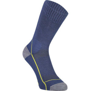 MONS ROYALE MTB 9 TECH tmavě modrá S - Dámské cyklistické ponožky z merino vlny