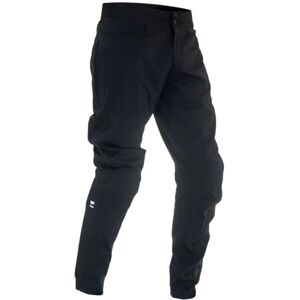 MONS ROYALE VIRAGE Pánské bajkové kalhoty z merino vlny, Černá, velikost XL