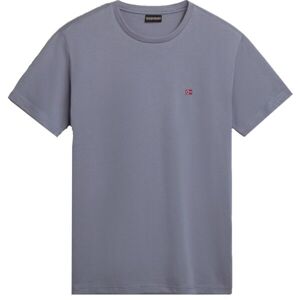 Napapijri SALIS Pánské tričko, tmavě šedá, veľkosť XL