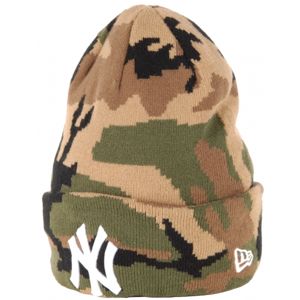 New Era MLB NEW YORK YANKEES hnědá UNI - Klubová zimní čepice