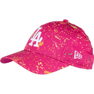 New Era 9FORTY MLB KIDS PAINT PACK LOS ANGELES DODGERS růžová  - Dívčí kšiltovka